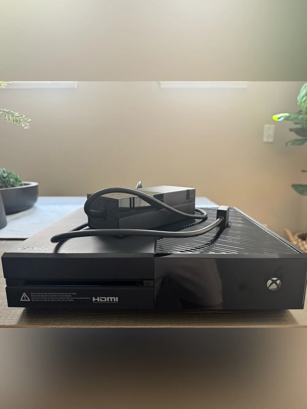 Xbox One Black Console with Power Adapter